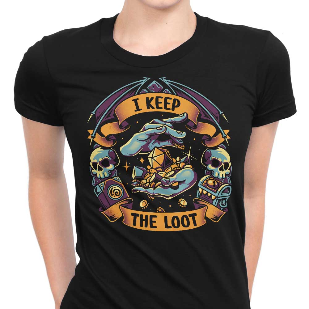 Exclusive Women's Apparel Collection - I Keep the Loot
