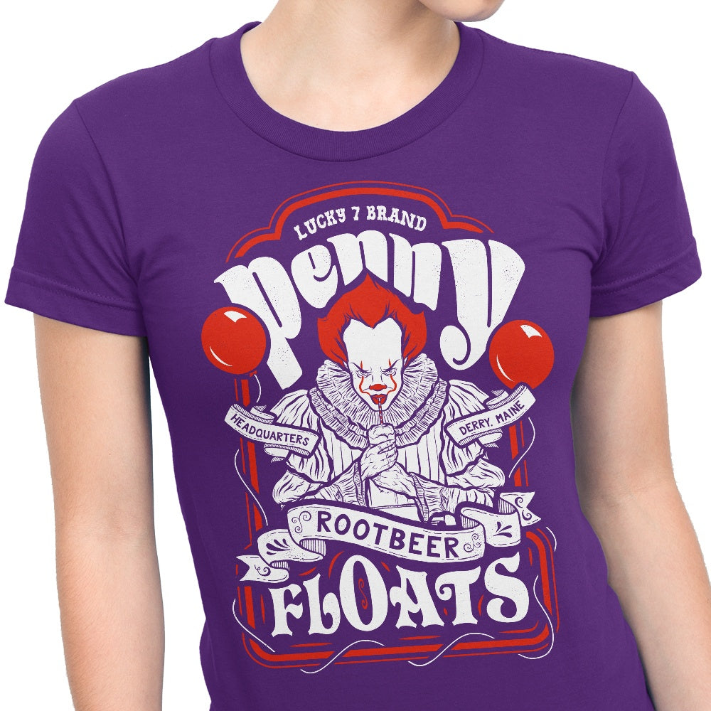 Barrett Biggers' Penny Floats - Women's Comfortable T-Shirts