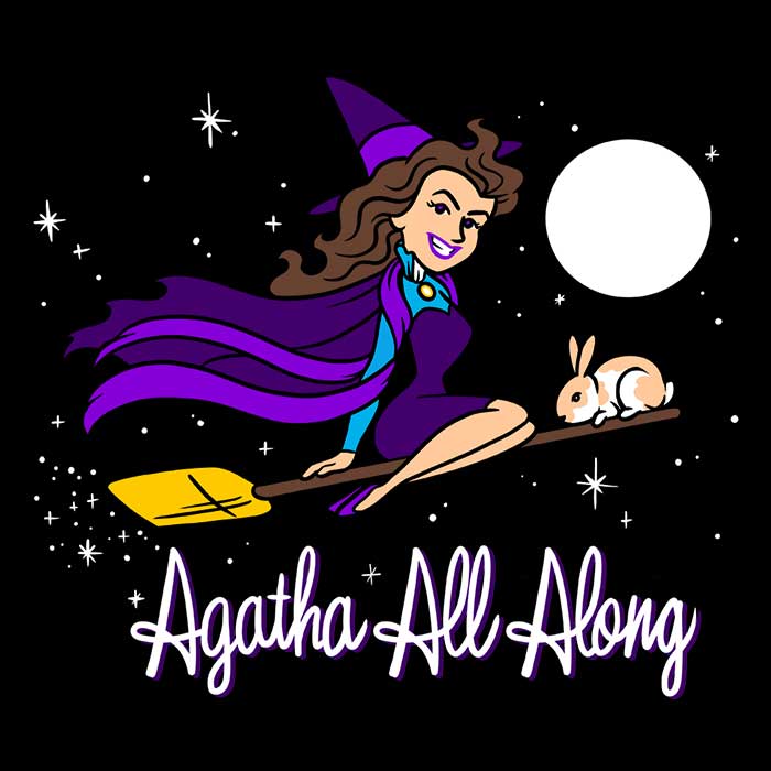 Agatha All Along Men's Fashionable T-Shirts Collection