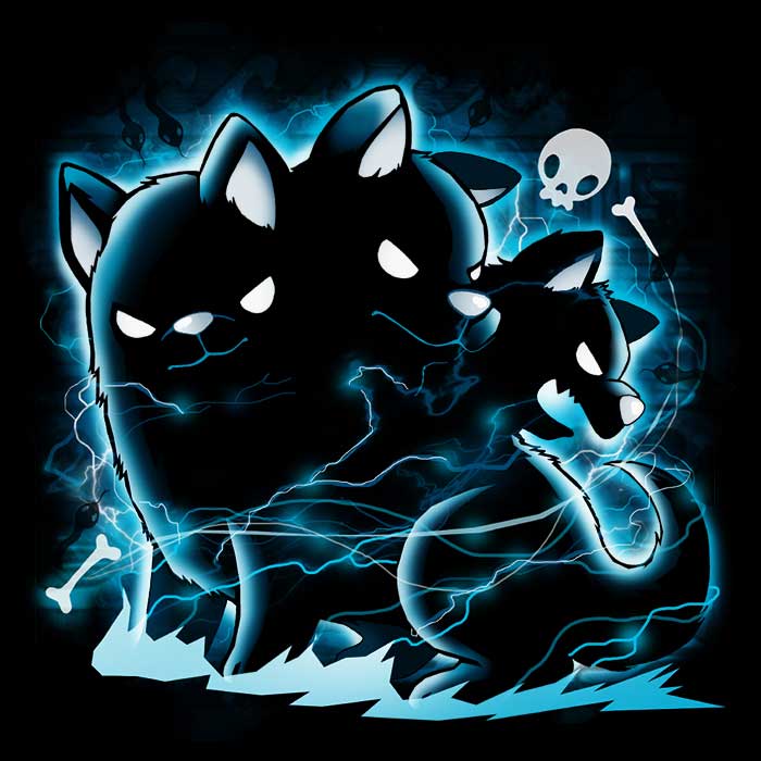 Vallina84's Cerberus - Stylish Women's T-Shirts in Various Sizes