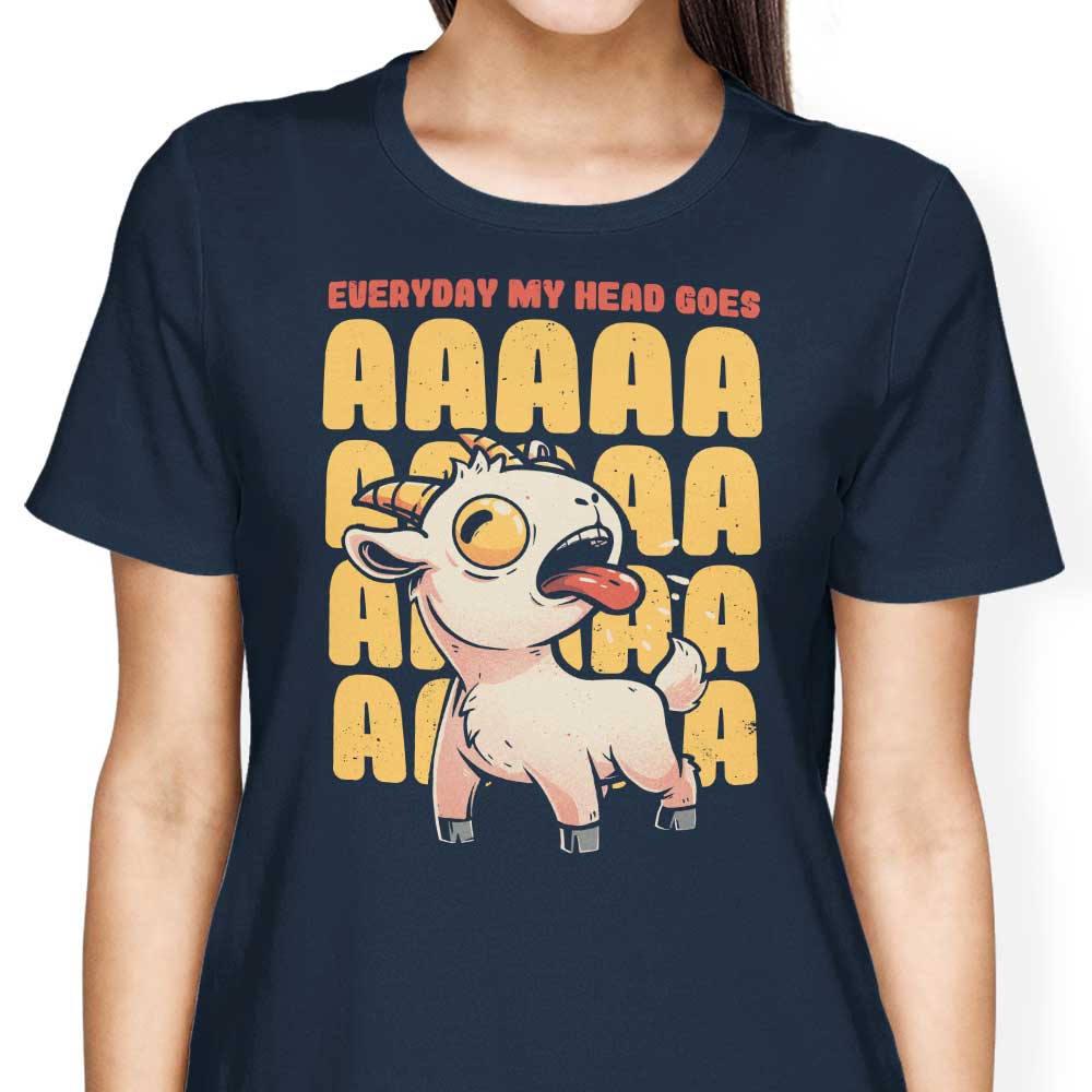 Elegant Women's Apparel - 'My Head Goes' T-Shirts
