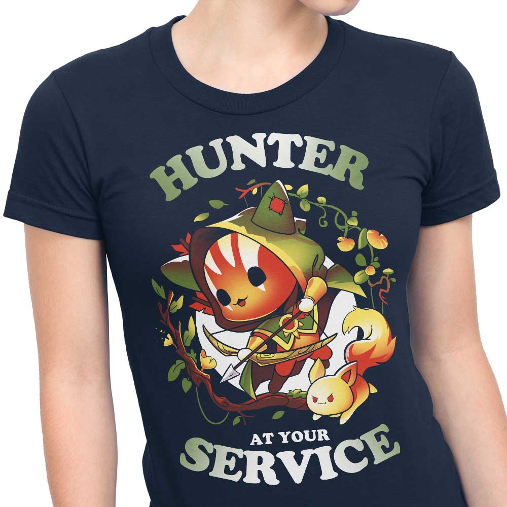 Hunter at Your Service - Women's Fashion Apparel Including T-Shirts and Premium T-Shirts