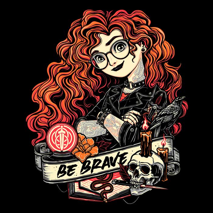 Be Brave - Stylish Women's Apparel Collection Including T-Shirts and Premium T-Shirts