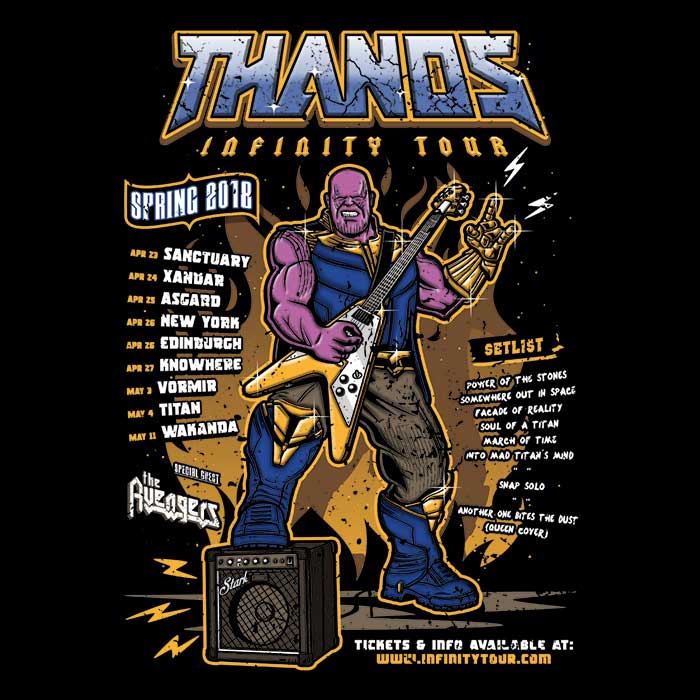 Infinity Tour Men's Fashion Apparel Collection
