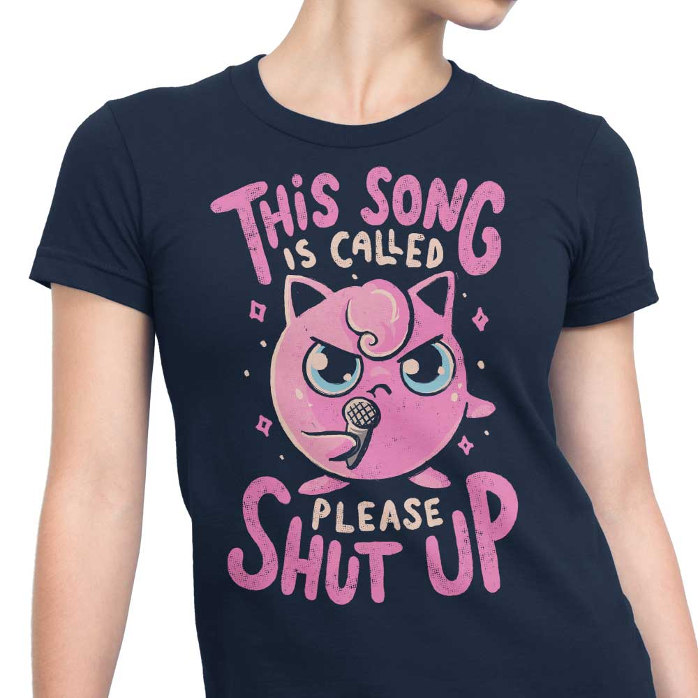 Arigatees 'Please Be Quiet' Women's Fashion Apparel