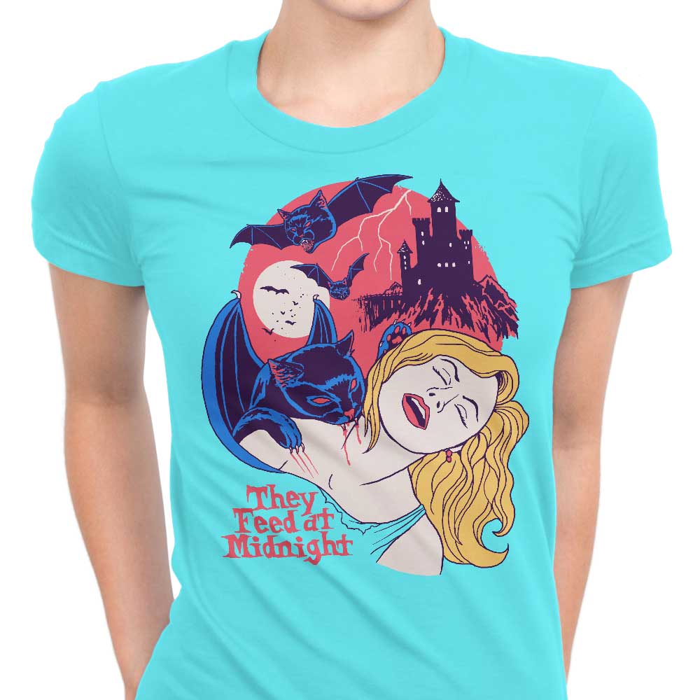 Midnight-Feeding Women's T-Shirts: Comfortable Apparel for All Sizes