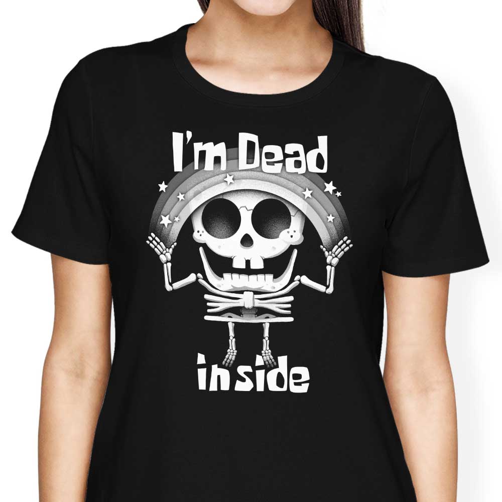 Women's 'I'm Dead Inside' Fashion Apparel by Alemaglia
