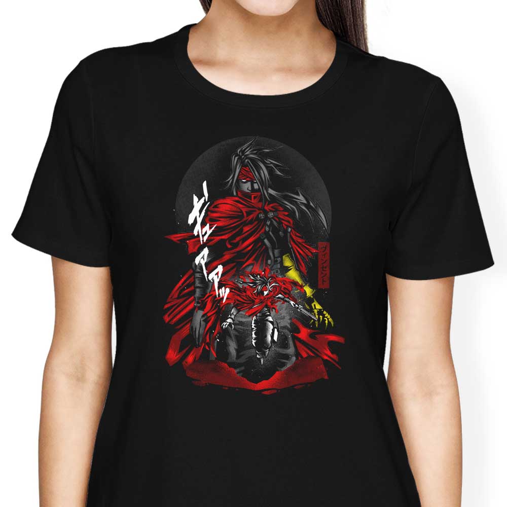 Stunning Demon Red Cape - Women's Fashion Apparel