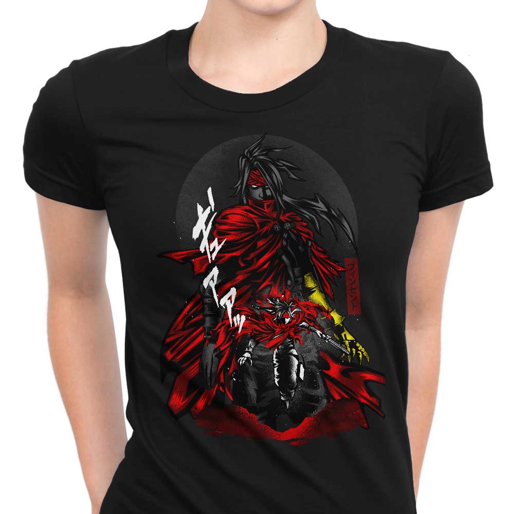 Stunning Demon Red Cape - Women's Fashion Apparel