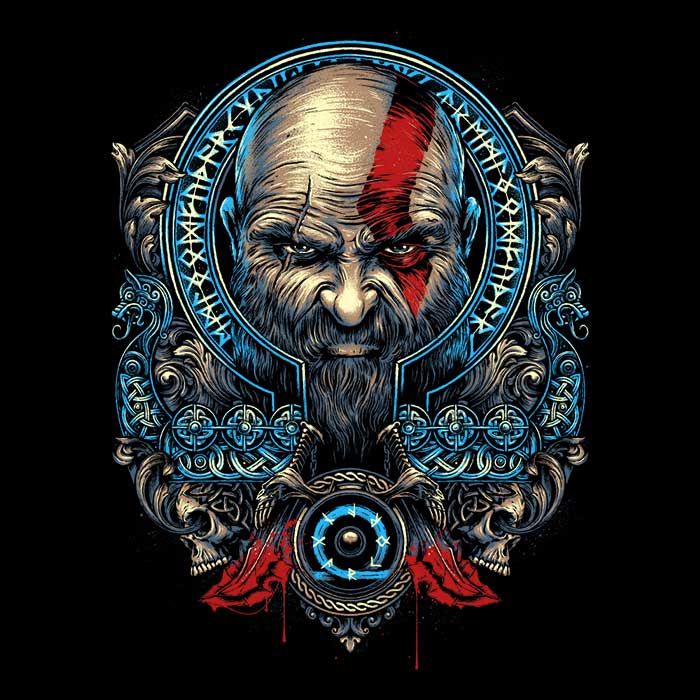 Glitchygorilla's Ragnarok-themed Men's Fashion Collection