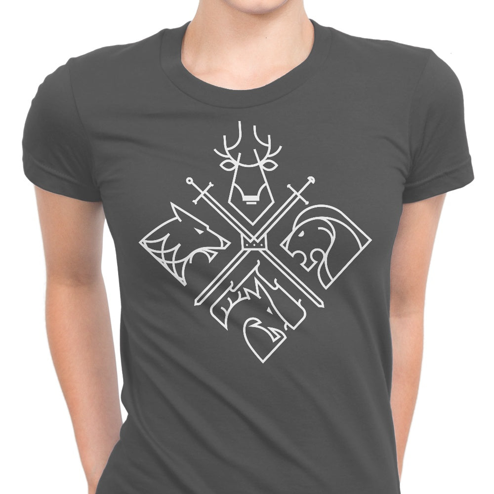 Minimal Thrones Women's Fashion Apparel - T-Shirts Collection
