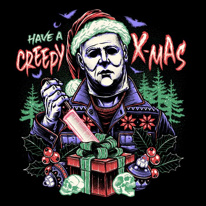 Eerie Christmas Men's Clothing from Momma Gorilla
