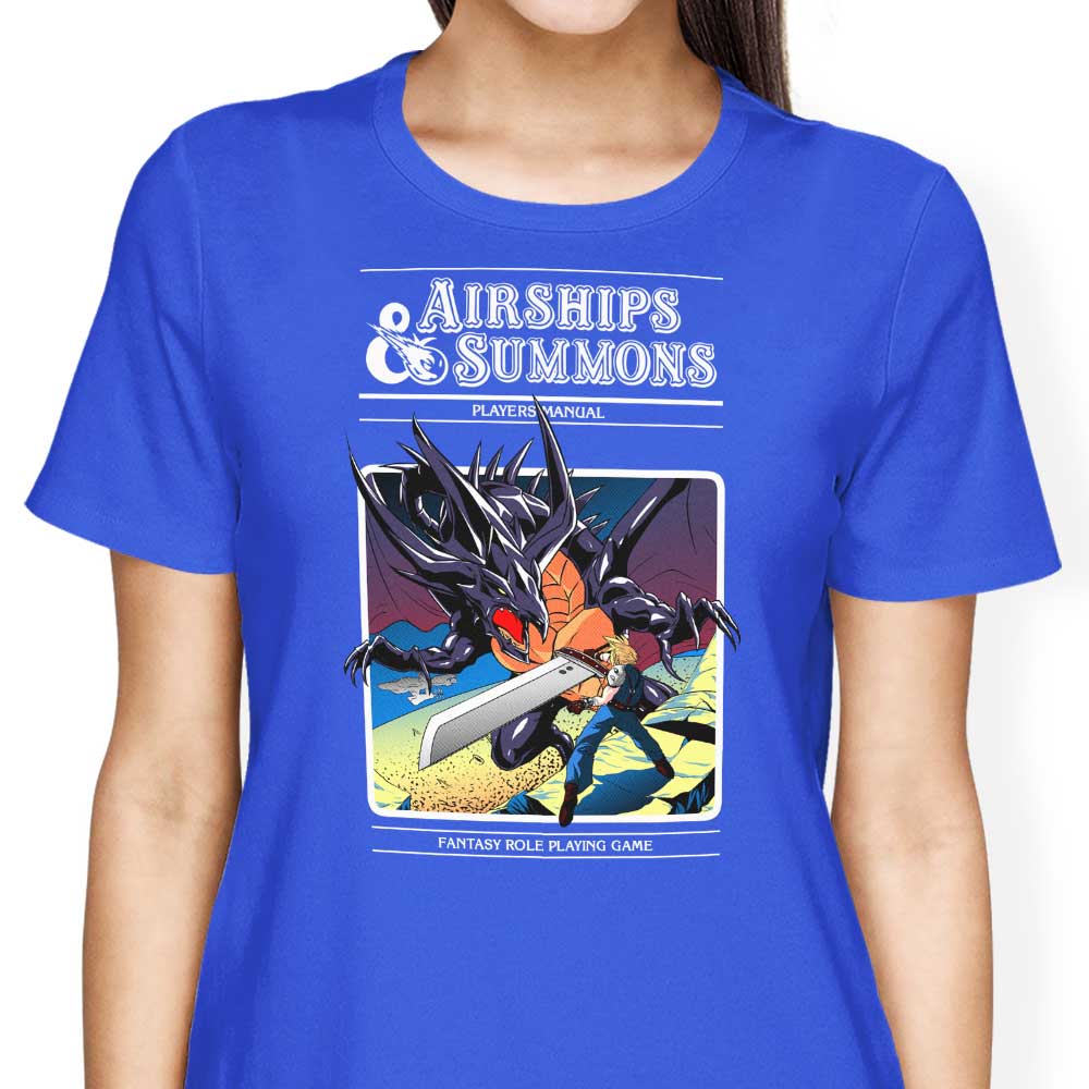 Coinbox Tees Women's Airship and Summons Apparel in Various Sizes