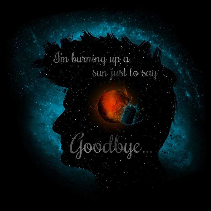 RebelArt Women's Apparel - 'Just to Say Goodbye' T-Shirts