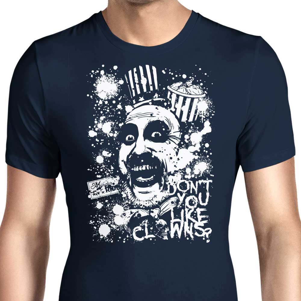 Cool 'Don't You Like Clowns' Men's Fashion Apparel
