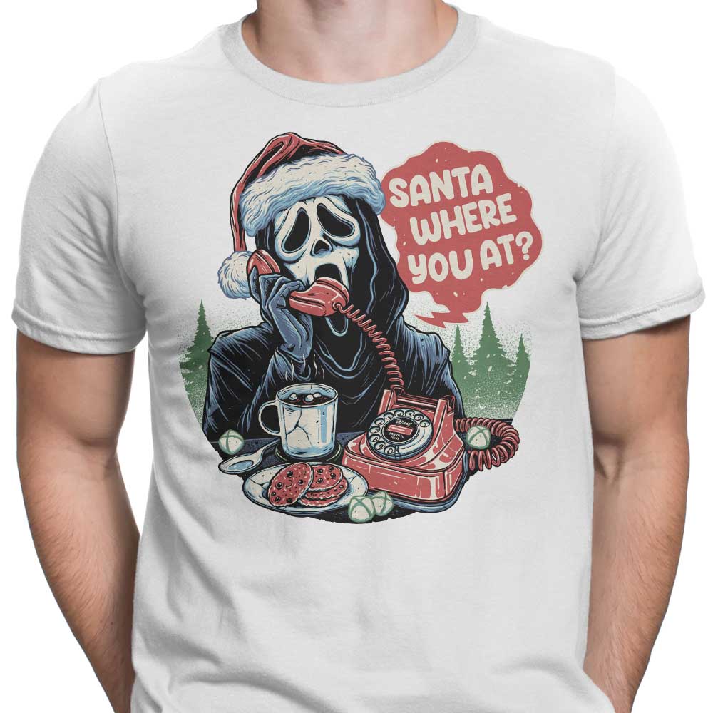 Unique 'Santa Where You At' Men's Clothing by Momma Gorilla