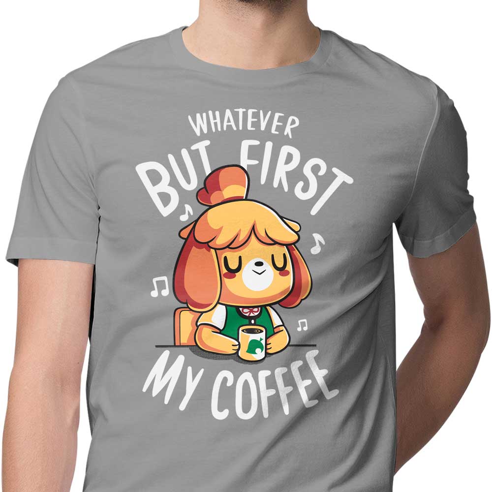 Typhoonic Art's First My Coffee - High - Quality Men's Apparel