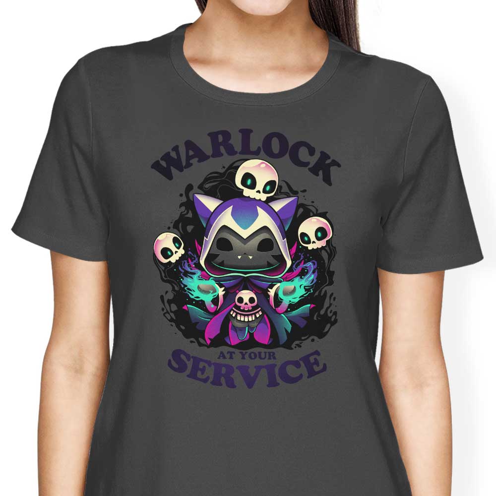 Women's Magical Warlock-Themed Apparel: T-Shirts and Premium T-Shirts