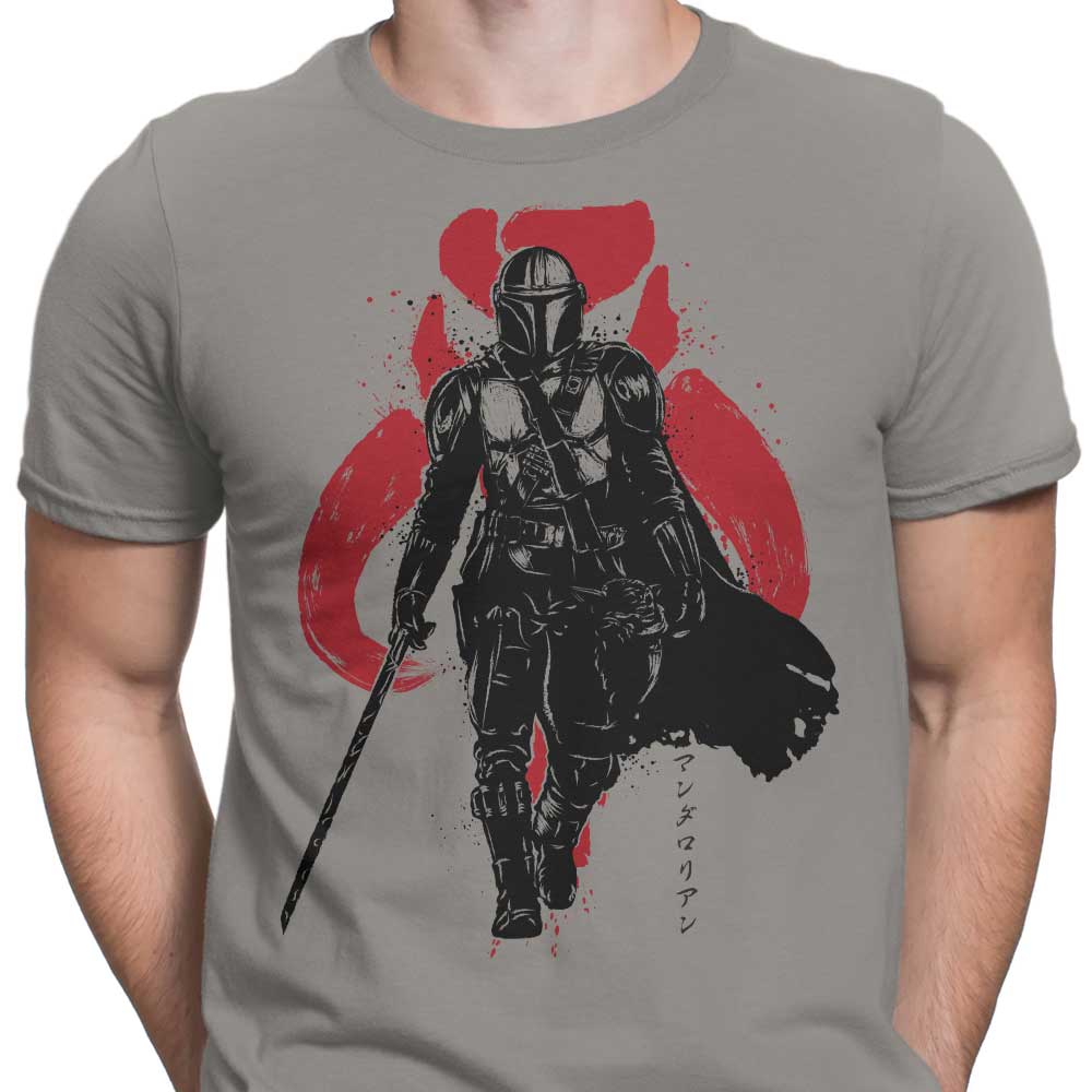 Men's Stylish Dark Wielder Sumi-e Apparel by Dr. Monekers