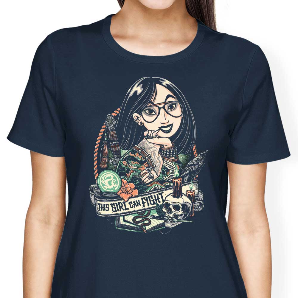 Momma Gorilla's 'This Girl Can Fight' Women's Stylish Apparel