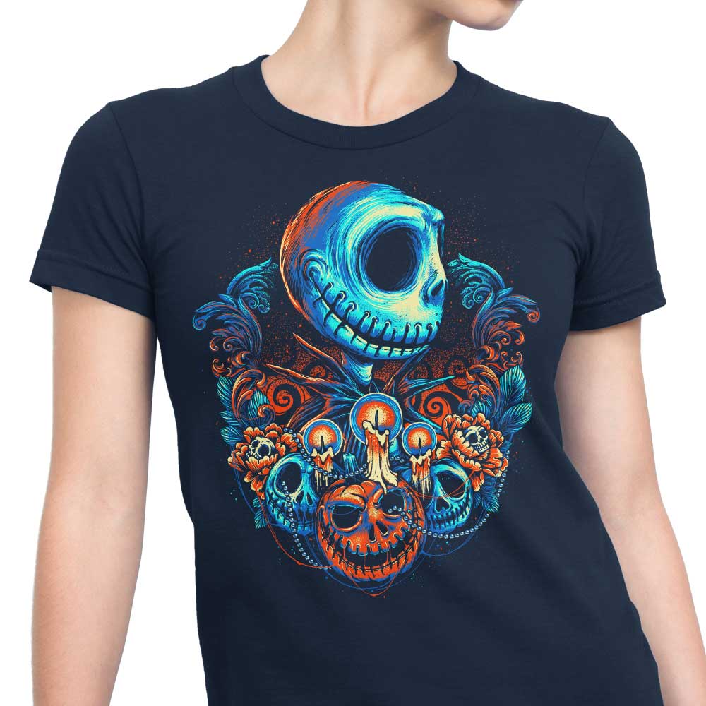 Vibrant Pumpkin King Women's Fashion Apparel