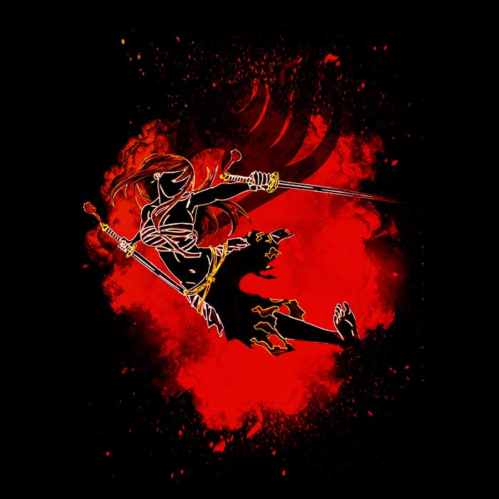 Women's Fashion Apparel - The Spirit of Erza Inspired Clothing