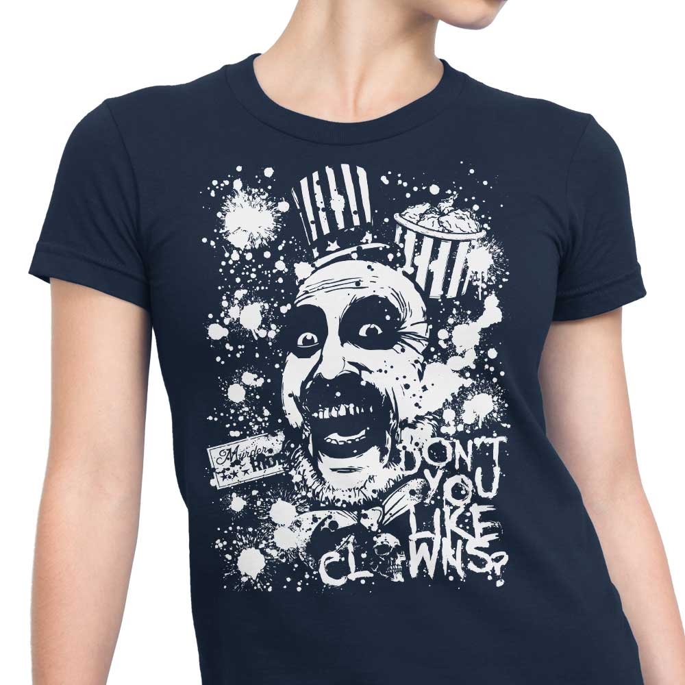 Stylish 'Don't You Like Clowns' Women's Clothing by Arinesart