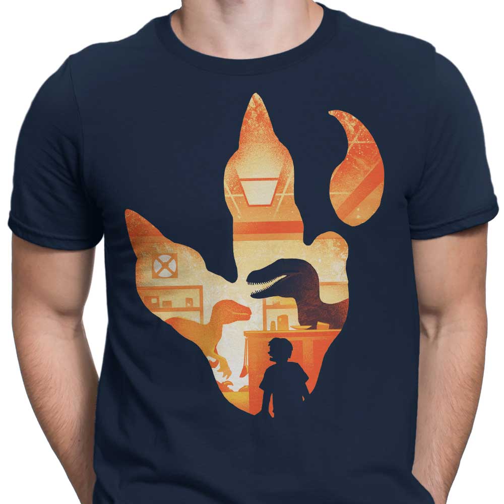 Men's Velociraptor Footprint Apparel - Clothing for Fashion - Forward Guys