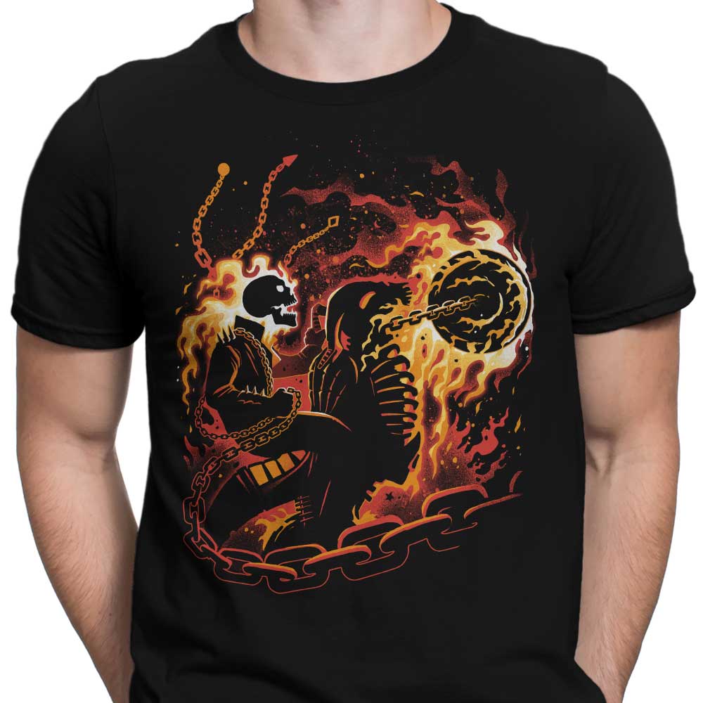 Men's Blazing Vengeance Apparel Collection - T-Shirts and Premium T-Shirts