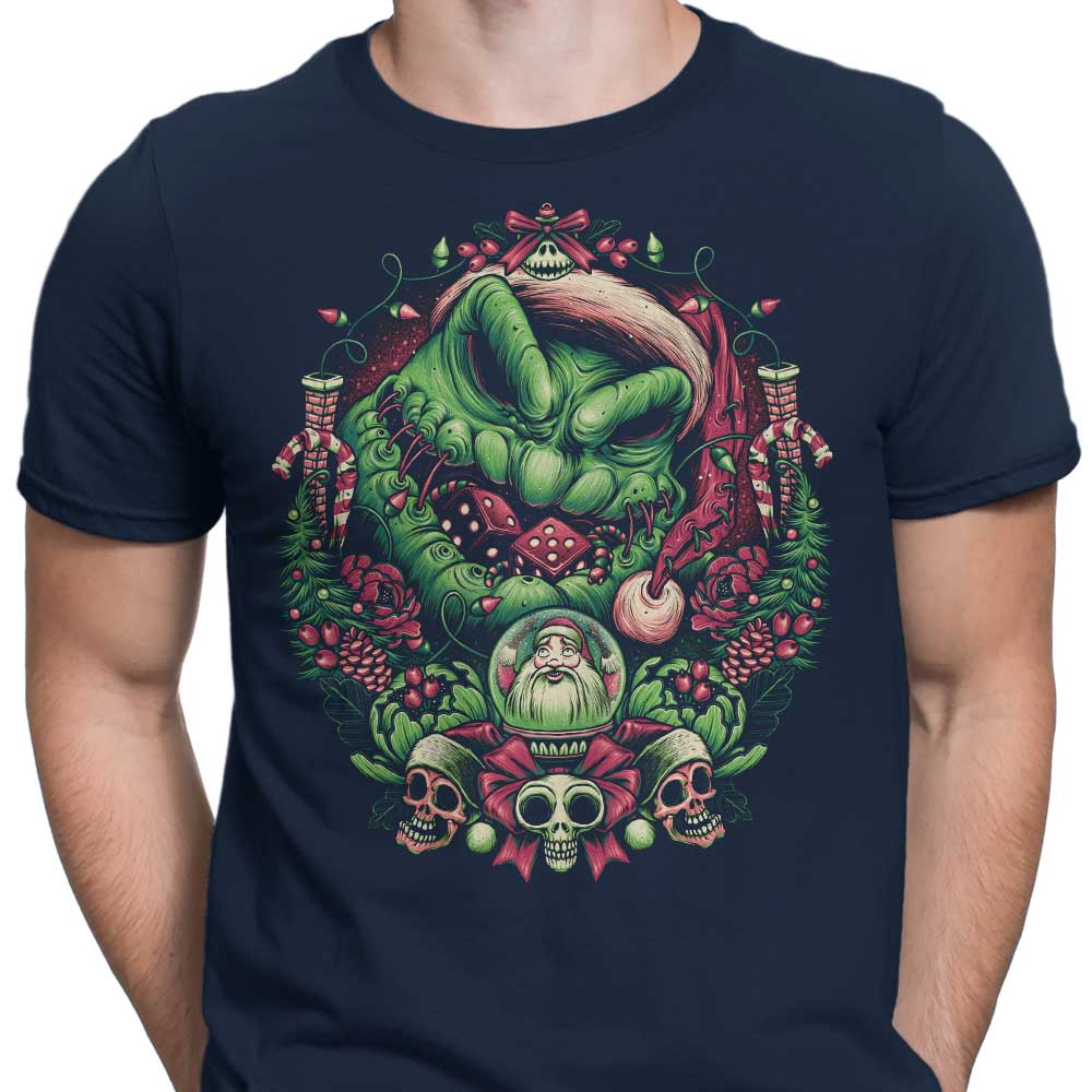 Christmas Boogeyman Men's Fashionable Cotton Apparel