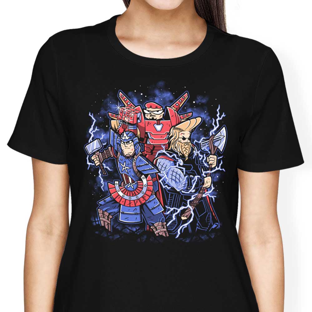 Prime Premne Design's Toonvengers Trinity Women's Fashionable Apparel