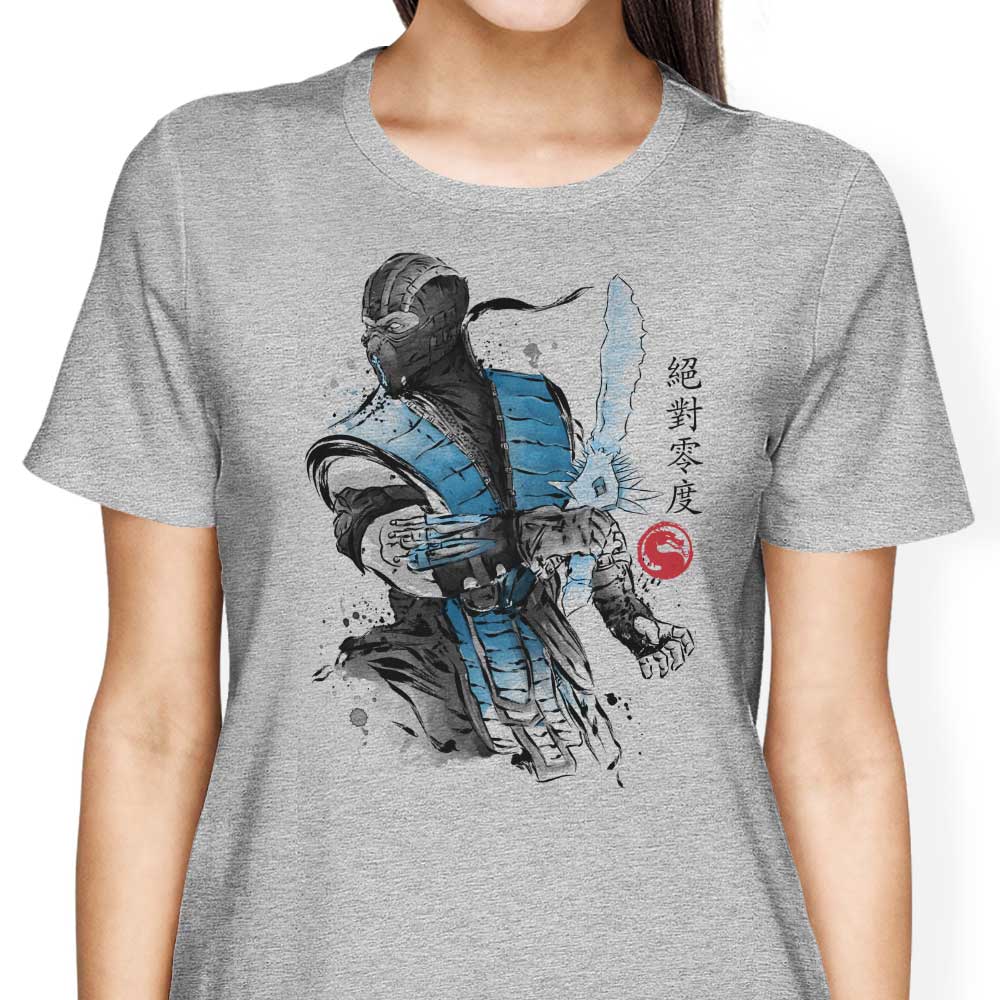 Ice Warrior Sumi-e - Stylish Women's Apparel
