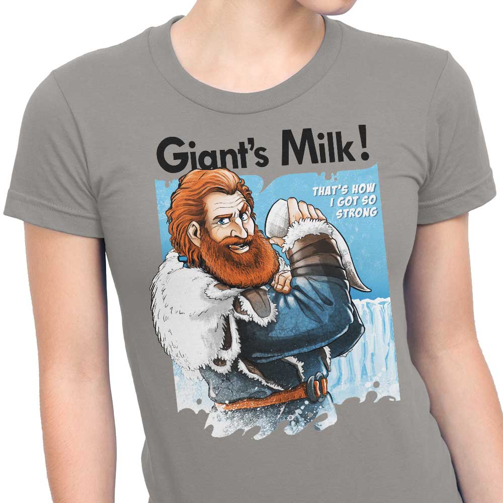 Alemaglia's Giant's Milk Women's Clothing - T-Shirts and Premium T-Shirts