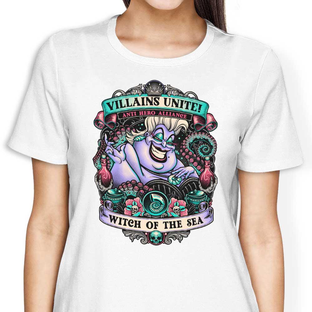 Women's Sea Witch Themed Apparel Collection - T-Shirts and Premium T-Shirts