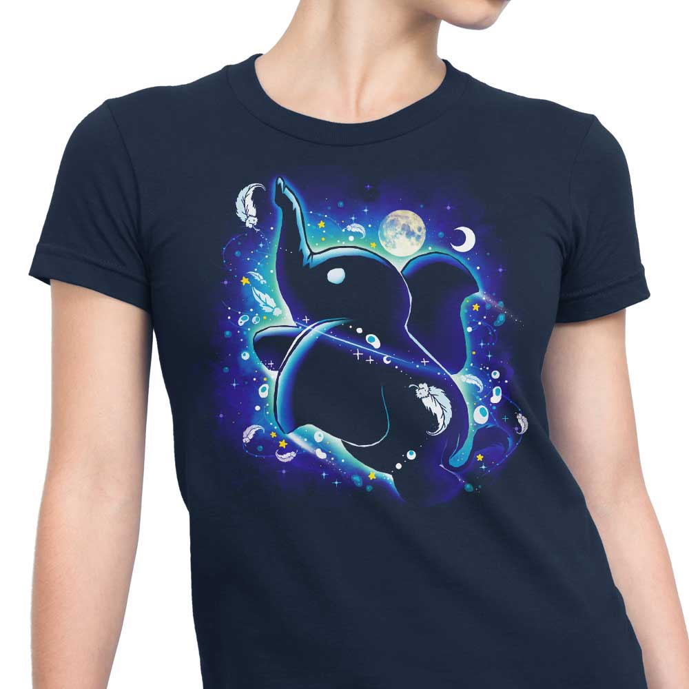 Vallina84's Magical Elephant Women's Comfortable Cotton T-Shirts