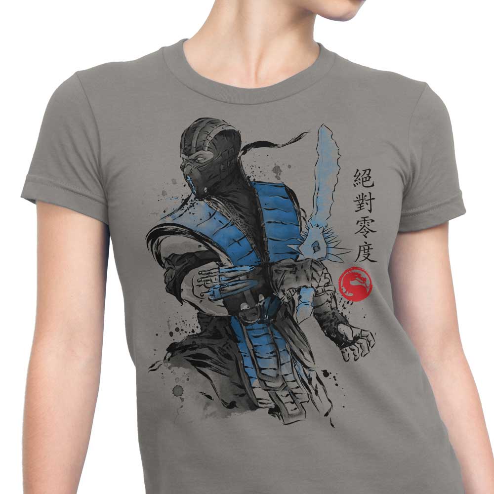 Ice Warrior Sumi-e - Stylish Women's Apparel