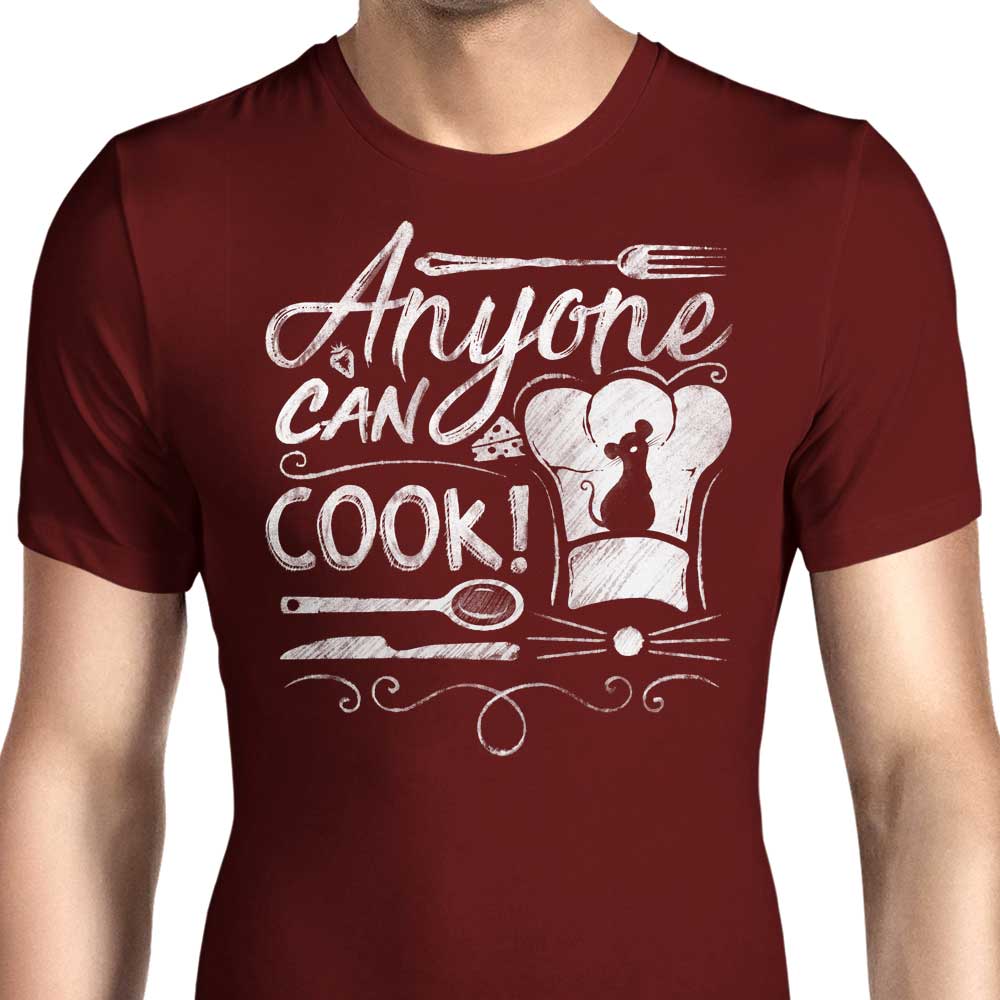 Men's Cooking - Inspired Apparel for Those Who Believe Anyone Can Cook