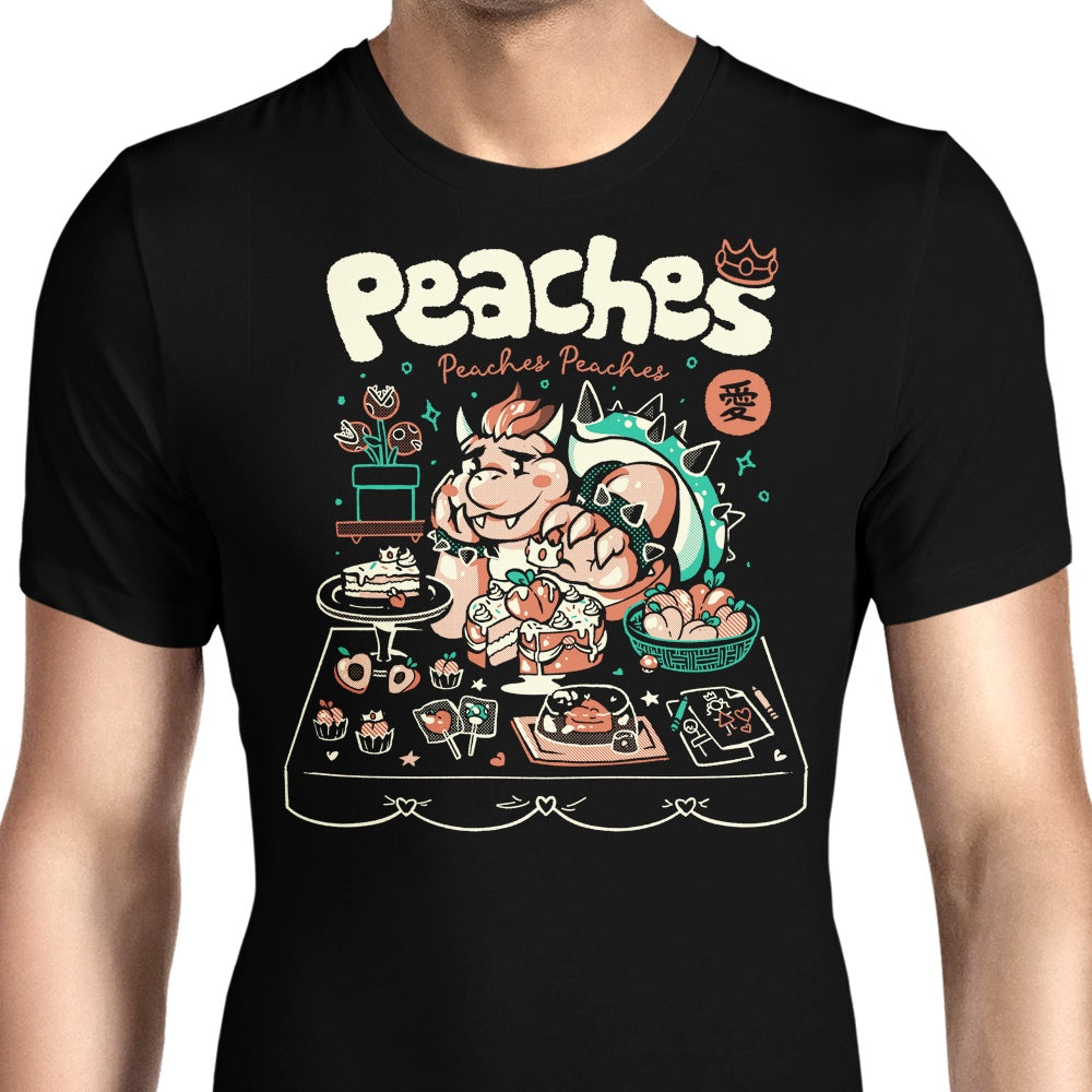 Men's Fashionable Peach Picnic Apparel