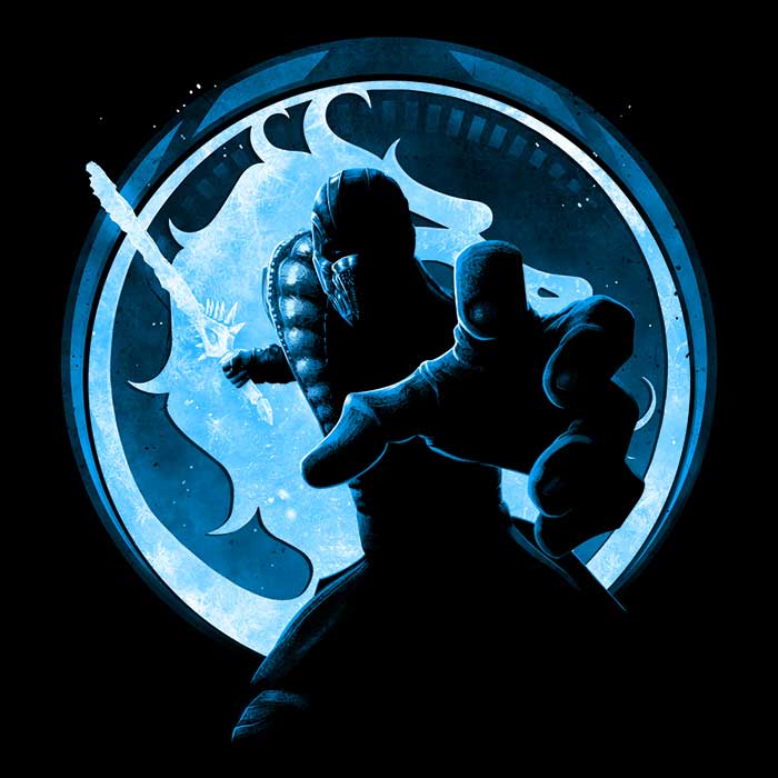 Teesgeex Men's Cryomancer Ninja Stylish Apparel Collection