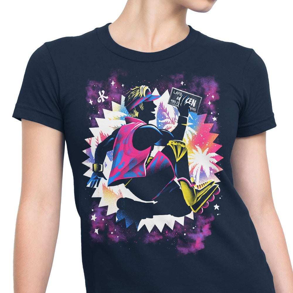 Alemaglia's Women's Blonde Fragility T-Shirts in Various Sizes