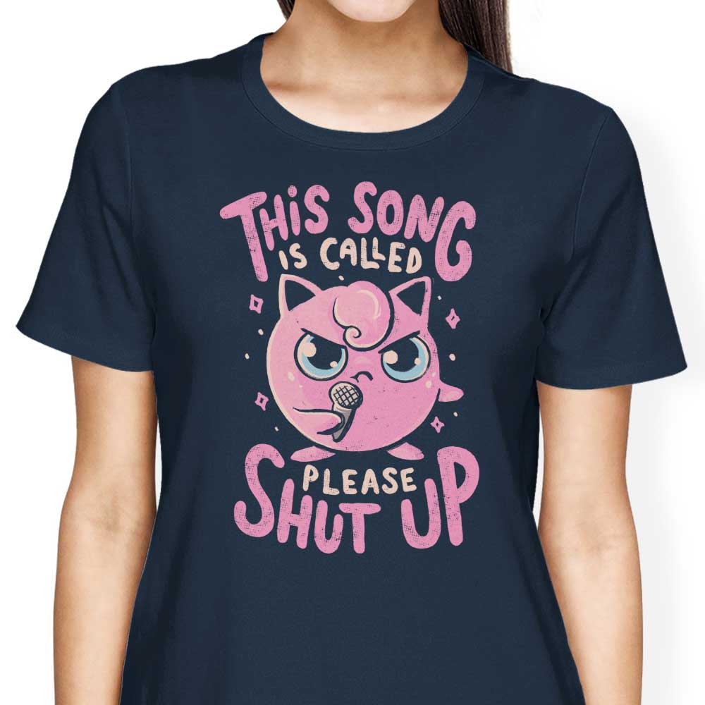Arigatees 'Please Be Quiet' Women's Fashion Apparel