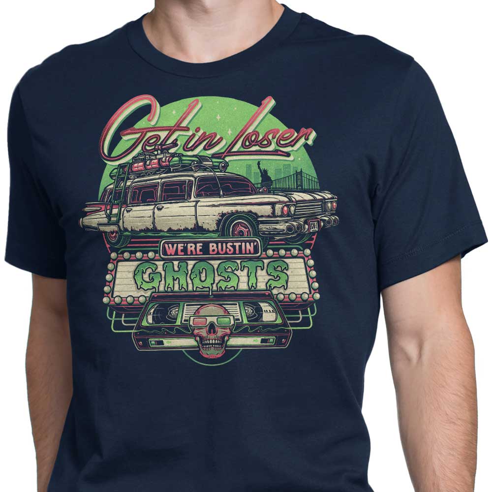 Men's 'Bustin' Ghosts' Stylish Apparel from Momma Gorilla