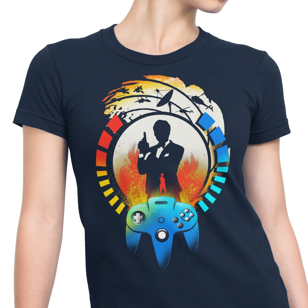 Dandingeroz Golden Gun 64 - Women's Comfortable Cotton T-Shirts
