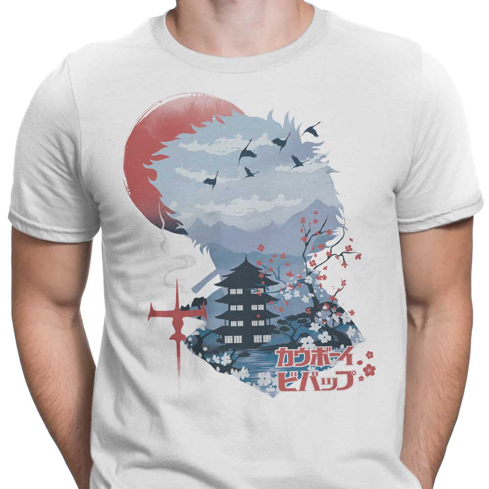 Dandingeroz Ukiyo - e Style Men's Cowboy T - Shirts