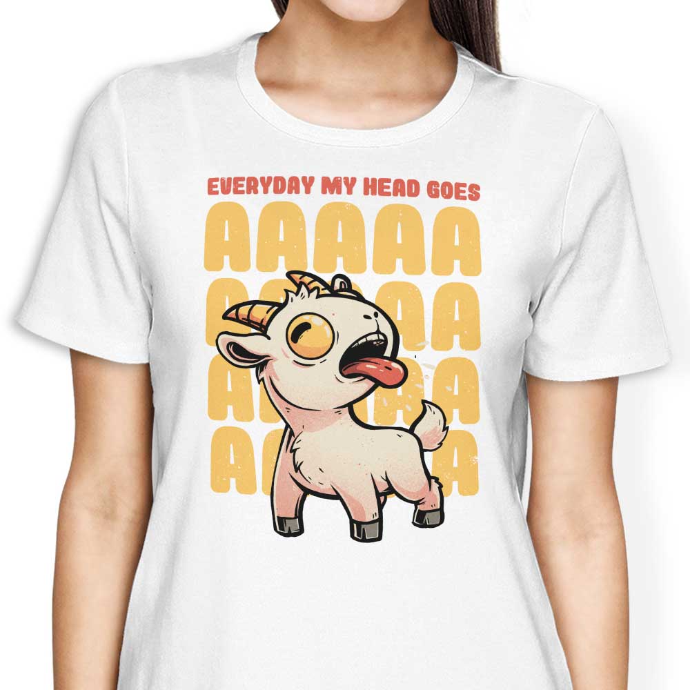 Elegant Women's Apparel - 'My Head Goes' T-Shirts