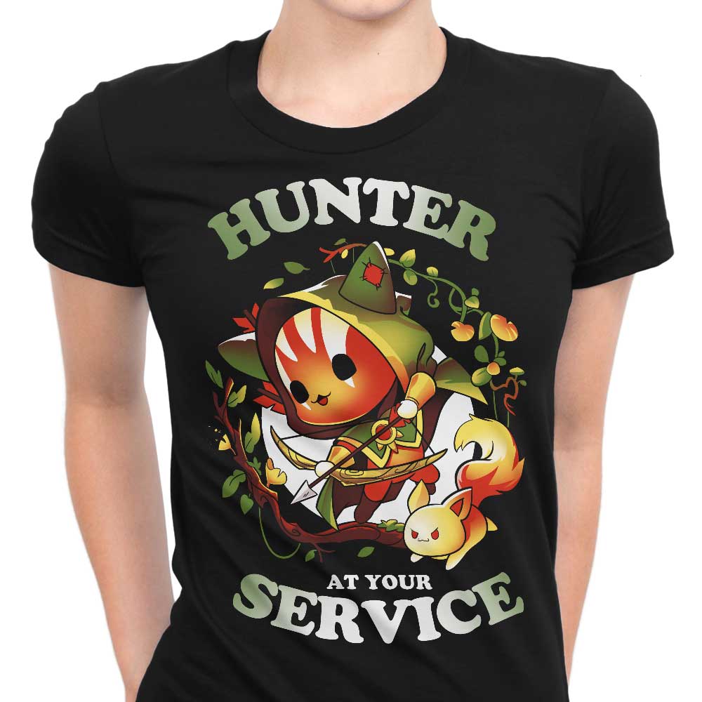 Hunter at Your Service - Women's Fashion Apparel Including T-Shirts and Premium T-Shirts