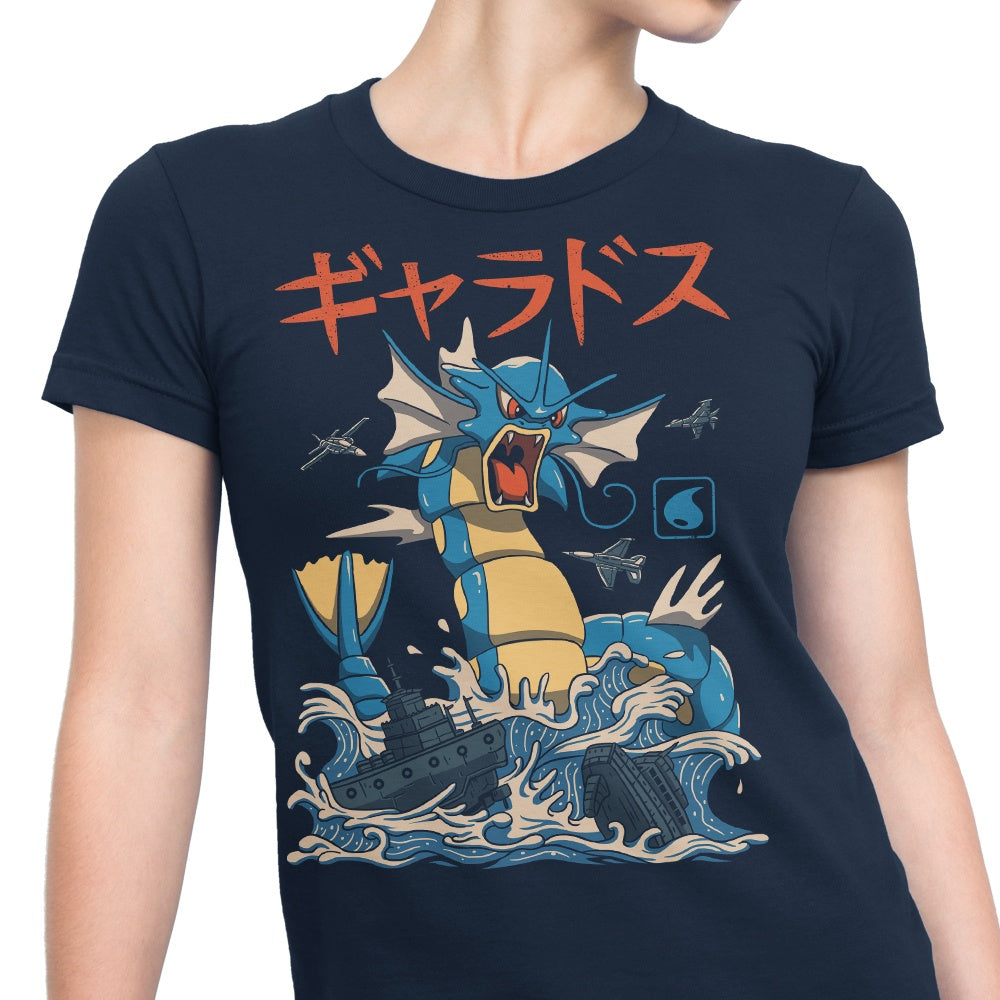 Stylish Women's Water Flying Kaiju Apparel Collection