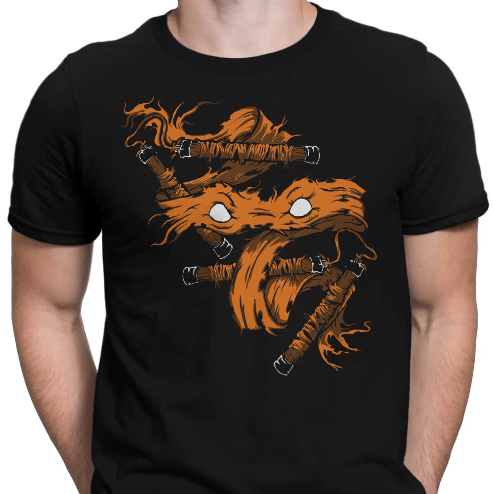 TwistMedia Orange Rage Stylish Men's T-Shirts in Various Sizes