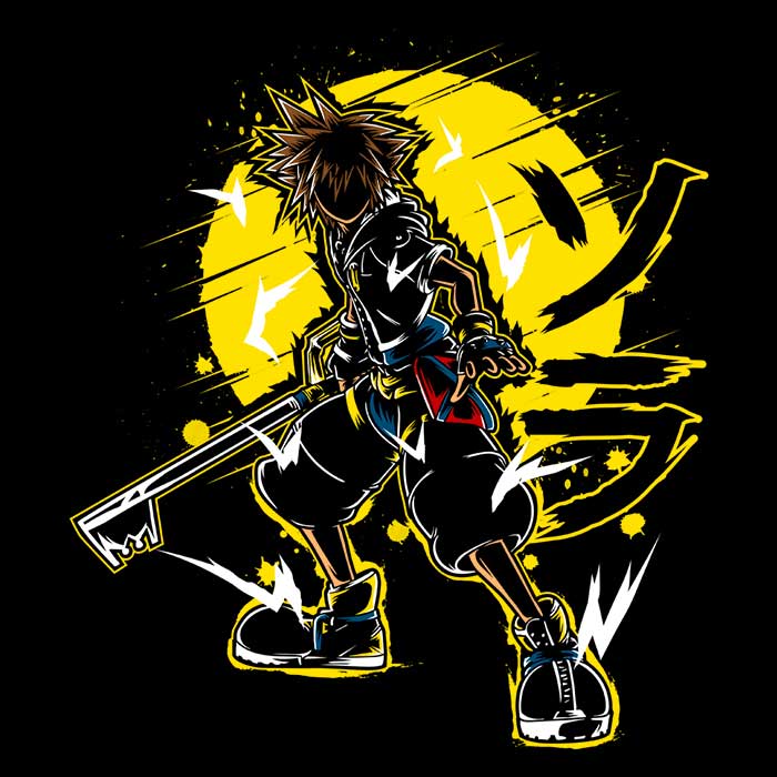 Powerful Keyblade Women's Fashionable Apparel Collection