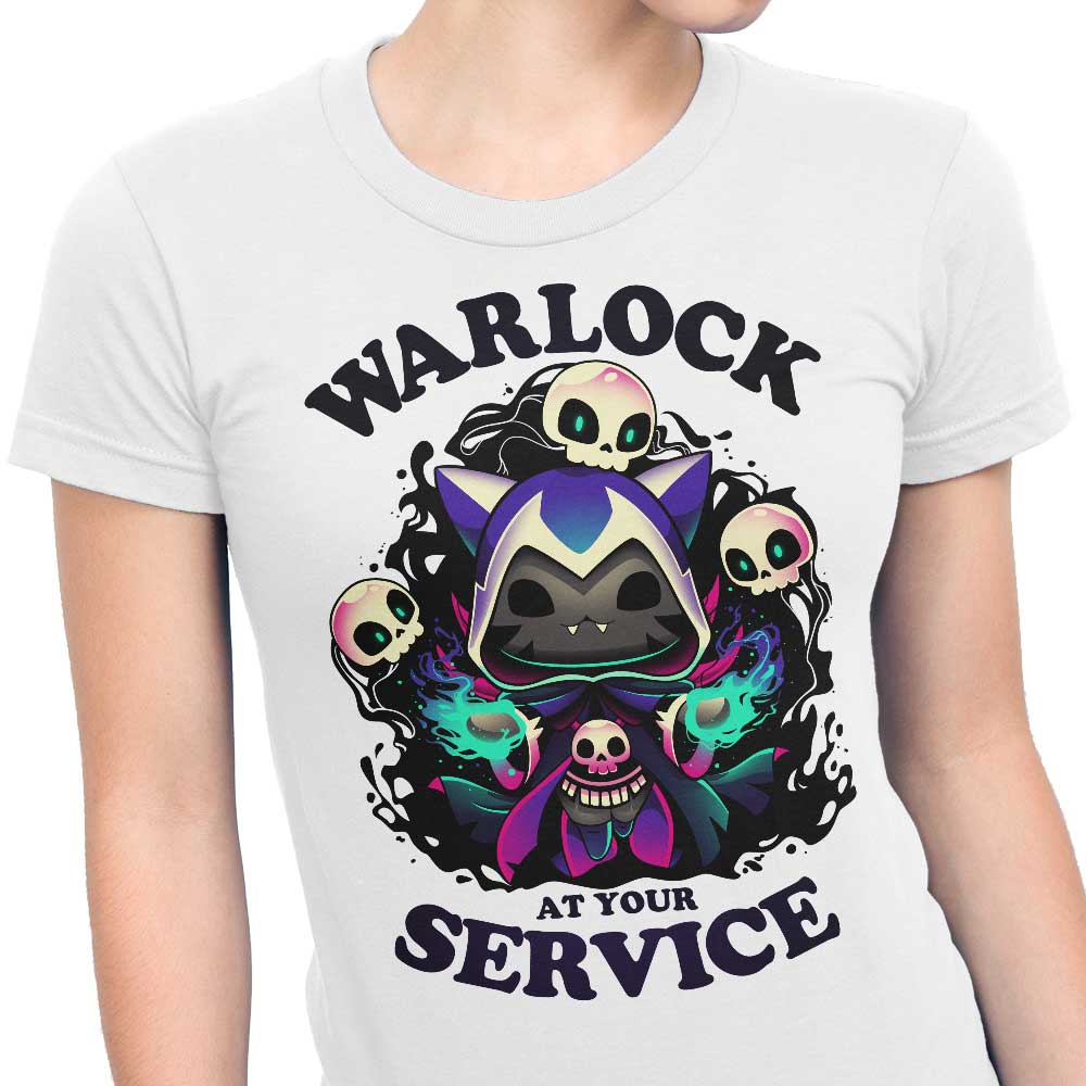 Women's Magical Warlock-Themed Apparel: T-Shirts and Premium T-Shirts